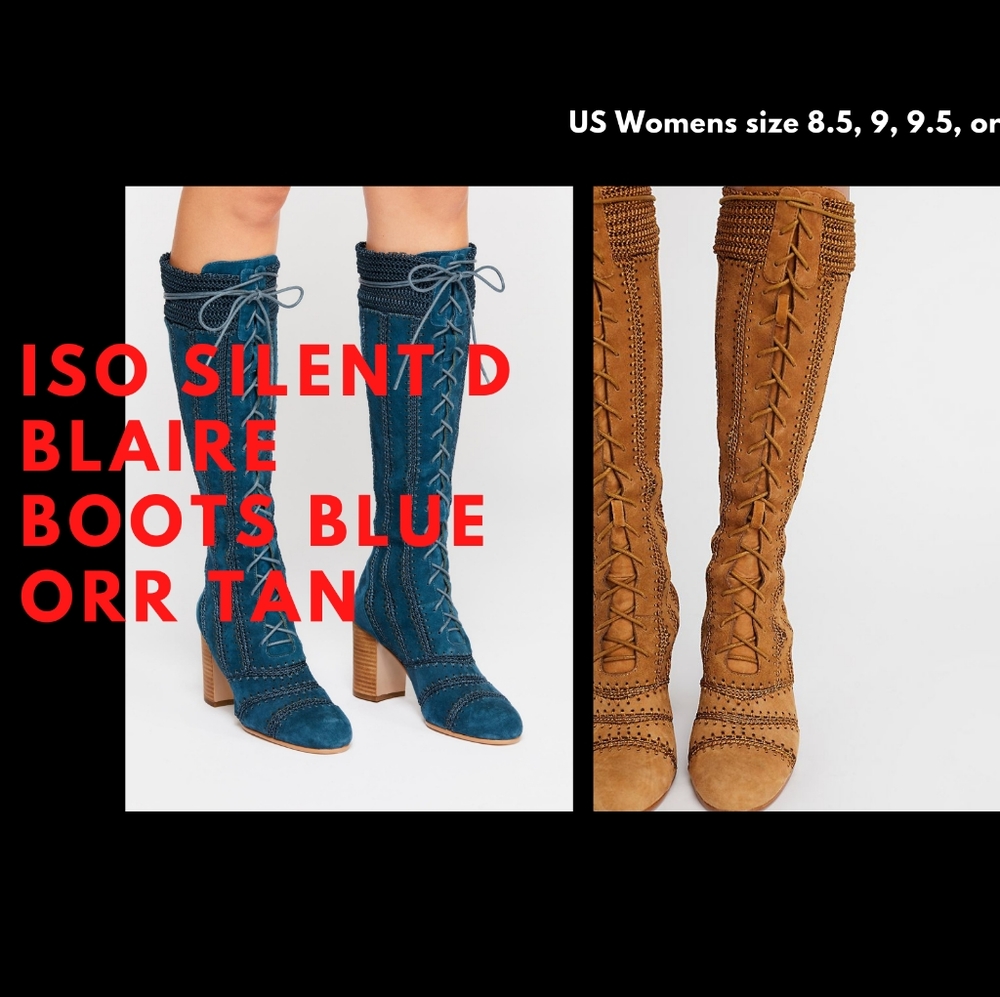 ISO SILENT D BLAIRE BOOTS 8.5 - 10
